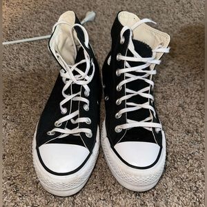 Platform Black Converse